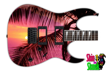  Guitar Skin Girlrock Sunset 