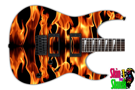 Guitar Skin Fire Line 