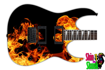  Guitar Skin Fire Puff 