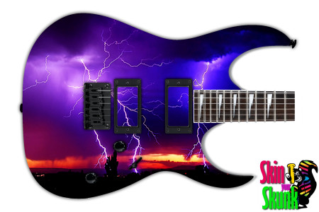  Guitar Skin Lightning Colors 