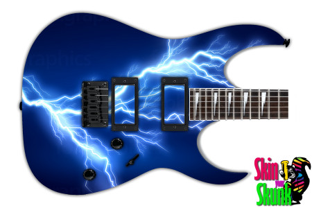  Guitar Skin Lightning Discharge 