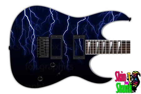  Guitar Skin Lightning Shadow 