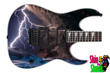  Guitar Skin Lightning Storm 