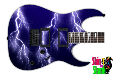  Guitar Skin Lightning Vector 