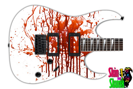  Guitar Skin Blood Splat 
