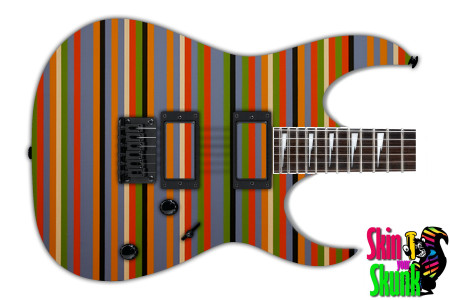  Guitar Skin Stripes 0047 
