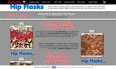 AwesomeHipFlasks.com
