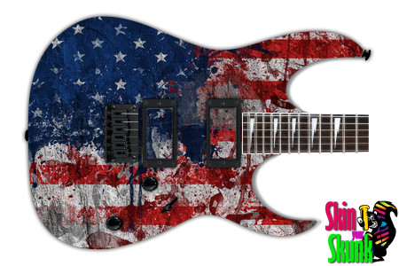  Guitar Skin Abstractpatterns America 