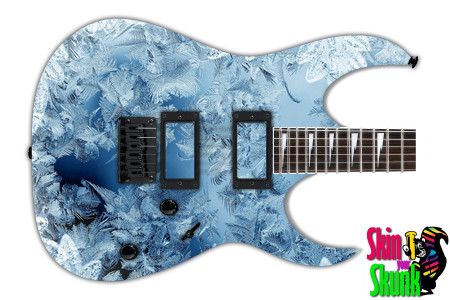  Guitar Skin Abstractpatterns Ice 