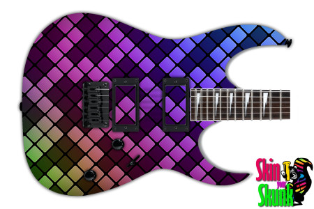  Guitar Skin Abstractpatterns Squares 