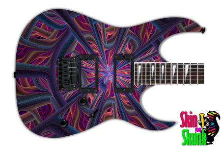  Guitar Skin Abstractpatterns Tunnel 