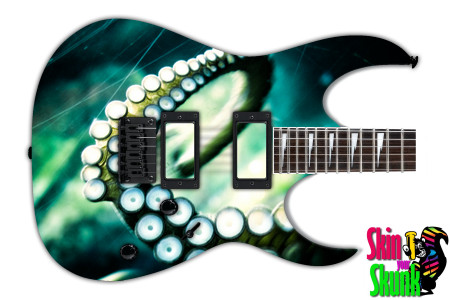  Guitar Skin Abstracttwo Kraken 