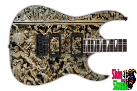 Guitar Skin Ancient Carve 