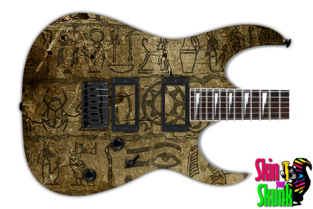  Guitar Skin Ancient Hieroglyph 