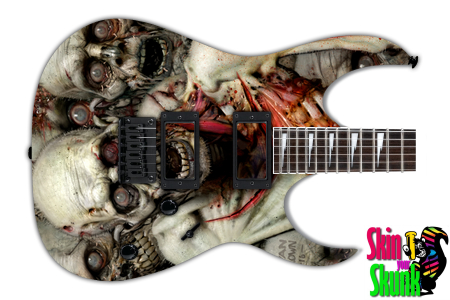  Guitar Skin Relic Viral Zombie 