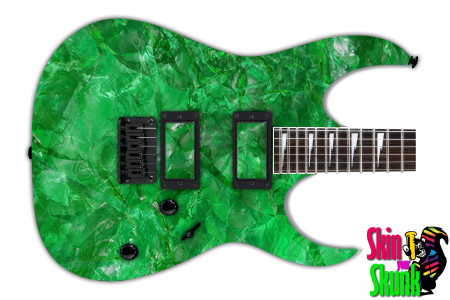  Guitar Skin Crystal Emerald 