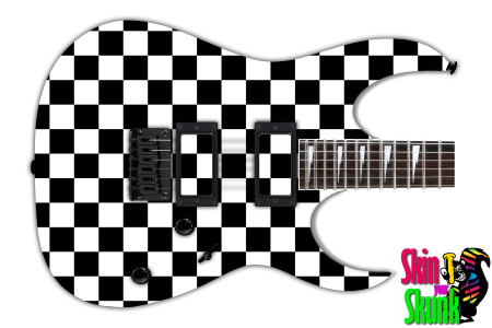  Guitar Skin Customcolor Checkers 