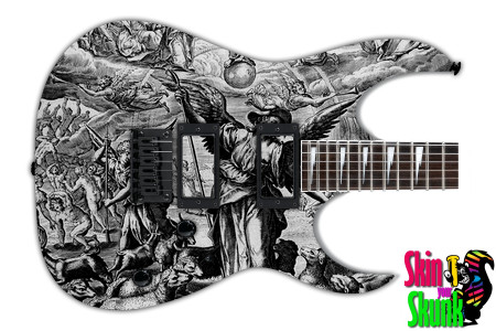  Guitar Skin Engraved Judgement 