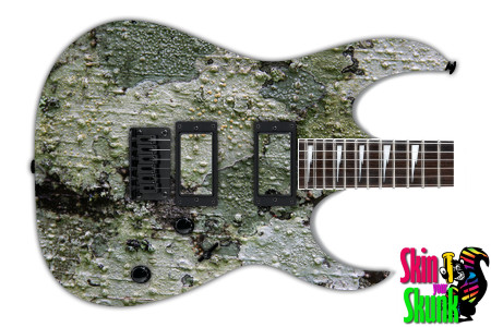  Guitar Skin Camo Bark 1 