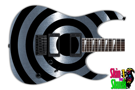  Guitar Skin Bullseye Chrome 