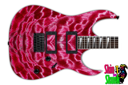  Guitar Skin Classic Red Quilt 