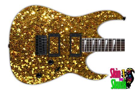  Guitar Skin Girlrock Gold 