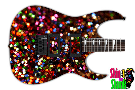  Guitar Skin Girlrock Sparkles 