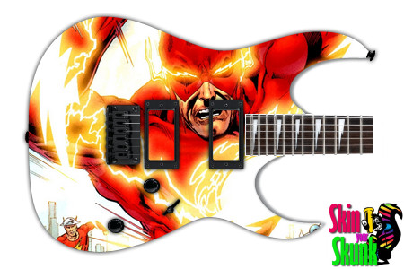  Guitar Skin Comics Flash 