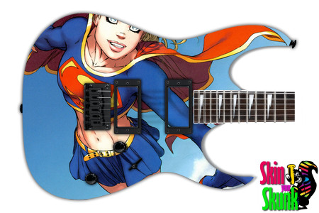  Guitar Skin Comics Girl 