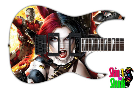  Guitar Skin Comics Harley 