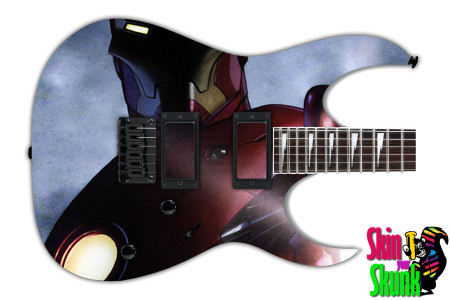  Guitar Skin Comics Ironman 