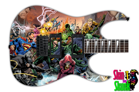  Guitar Skin Comics Trinity 