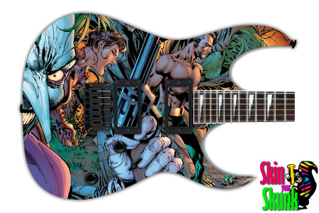  Guitar Skin Comics War 