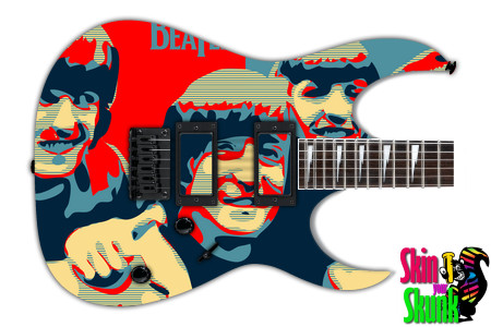  Guitar Skin Concert Beatles 