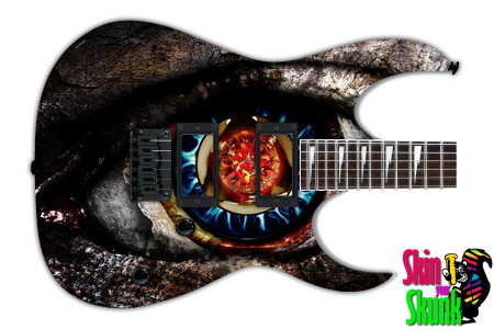  Guitar Skin Steampunk Eyeevil 