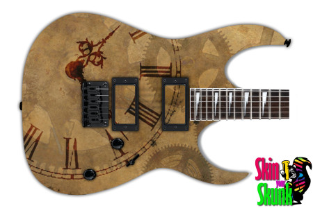  Guitar Skin Steampunk Parchment 