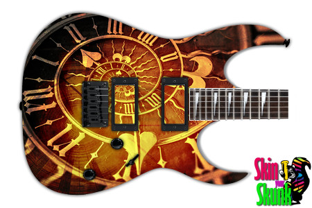  Guitar Skin Steampunk Time 