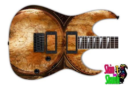  Guitar Skin Steampunk World 