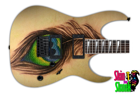  Guitar Skin Tattoos Feather 