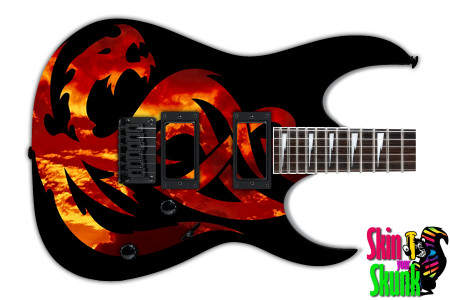  Guitar Skin Drakko Fire 