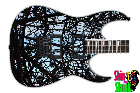  Guitar Skin Gothic Lace Sky 