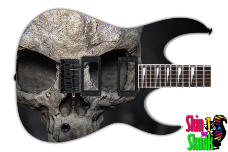  Guitar Skin Skull 3d 