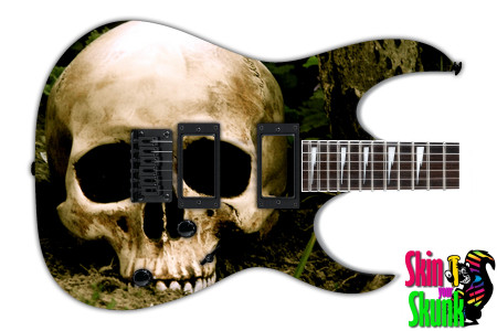  Guitar Skin Skull Dug 