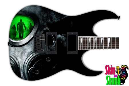  Guitar Skin Skull Mask 