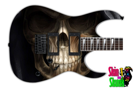  Guitar Skin Skull Reaper 