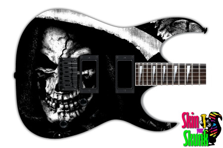  Guitar Skin Skull Rotten 