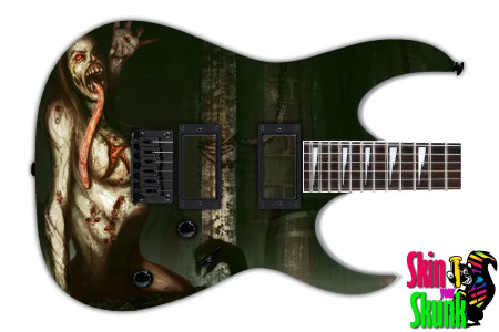  Guitar Skin Zombie Chick 