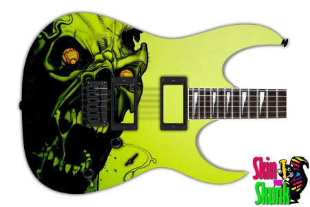  Guitar Skin Zombie Green 