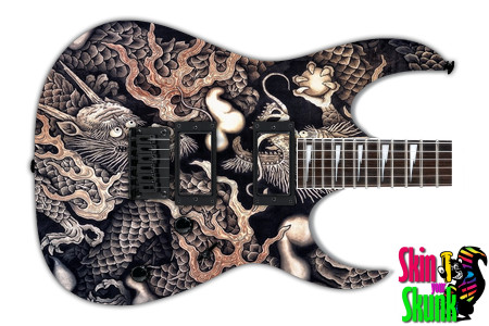  Guitar Skin Beserk Dragons 