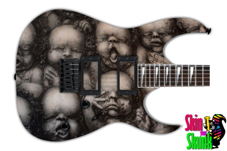  Guitar Skin Biomechanical Babies 